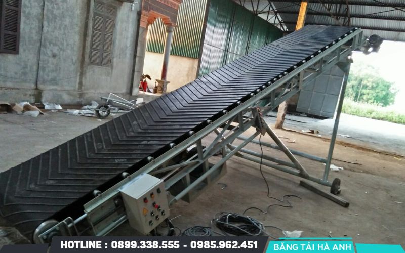 Băng tải cao su phù hợp với các hệ thống cần chịu tải và chống mài mòn