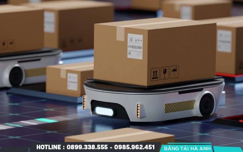 AMR sử dụng cảm biến, phần mềm điều hướng và bản đồ môi trường để xác định vị trí