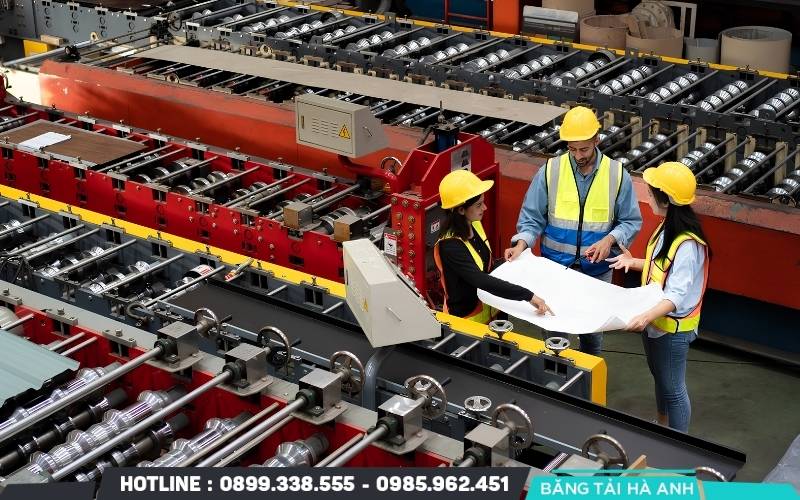 Nhà máy cần kiểm tra thiết bị trước và trong quá trình vận hành theo yêu cầu của từng loại máy