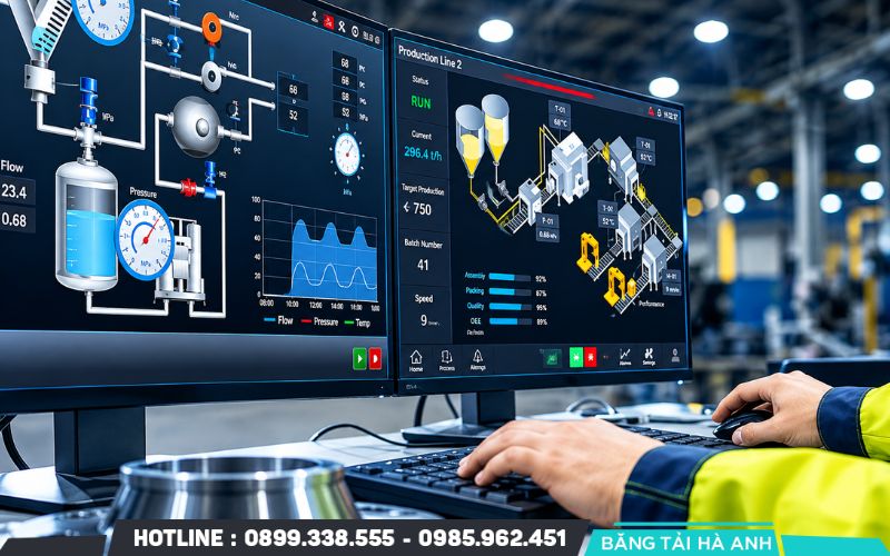 Sử dụng hệ thống giám sát và điều khiển tự động