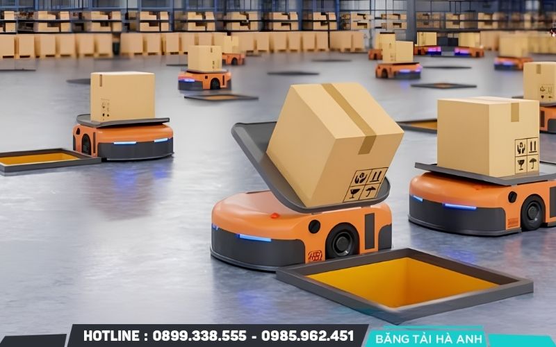 Tần suất vận chuyển cho biết AGV phải thực hiện bao nhiêu lượt di chuyển trong một khoảng thời gian