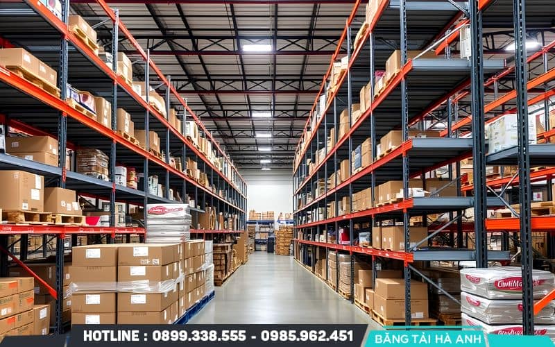 Kho thường là mô hình lưu trữ hàng hóa truyền thống