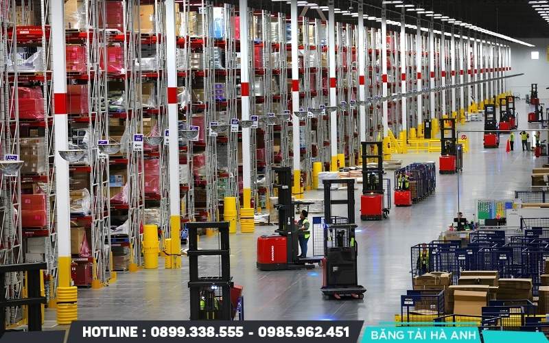 Kho thông minh là hệ thống lưu trữ hàng hóa tự động hóa cao cấp ứng dụng công nghệ robot, trí tuệ nhân tạo