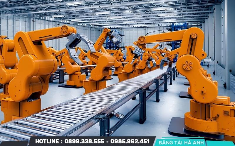Doanh nghiệp có sản lượng lớn và nhu cầu sản xuất tương đối ổn định có thể cân nhắc sử dụng robot