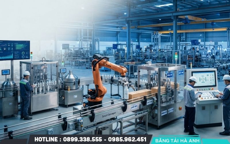 Máy móc thực hiện công việc theo thông số được thiết lập, giúp giảm sai lệch giữa các lần vận hành