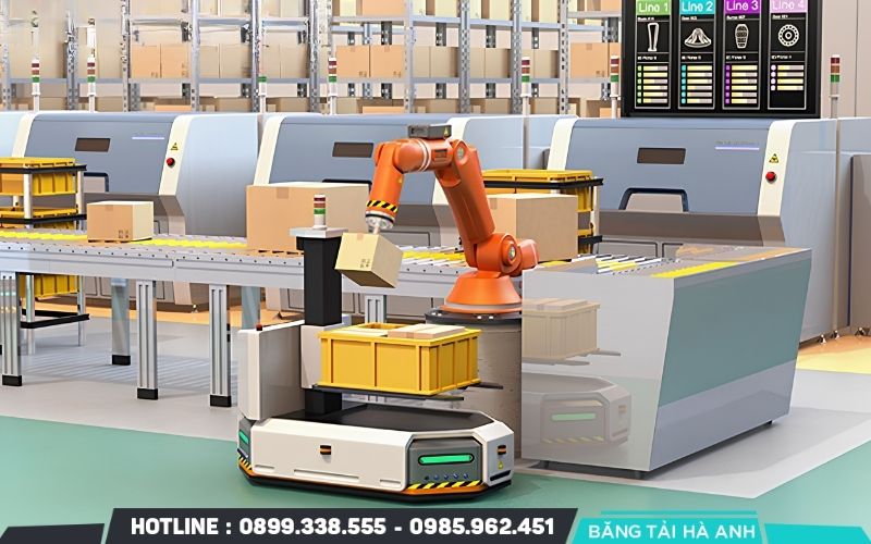 Tự động hóa có thể giảm số lượng thao tác vận chuyển thủ công