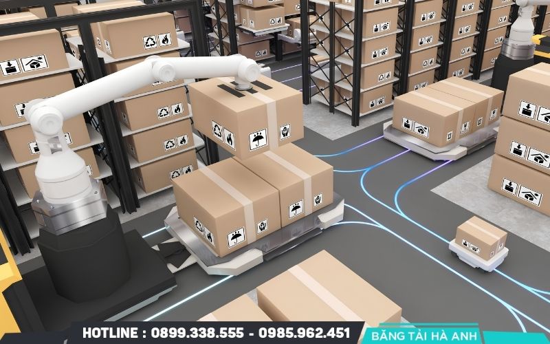 Nhà máy có nhu cầu tự động hóa từng phần có thể triển khai AGV, AMR hoặc băng tải cho một số tuyến quan trọng