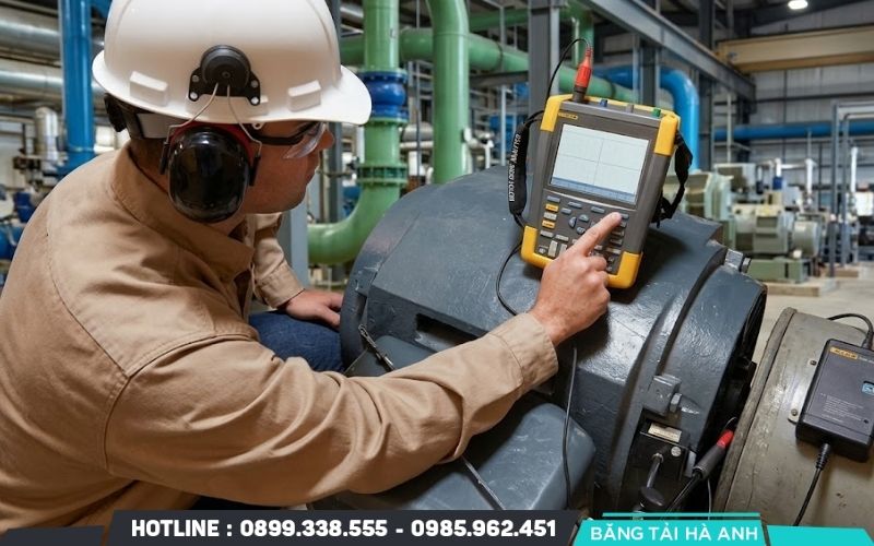 Kiểm tra động cơ, biến tần và hệ thống truyền động