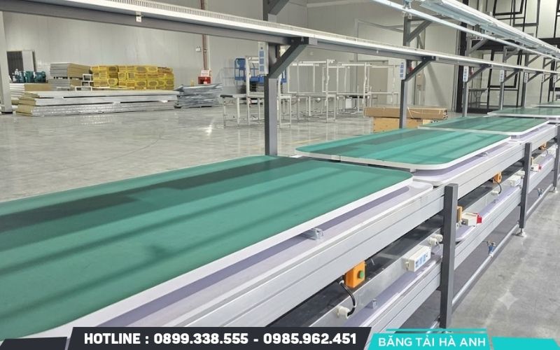 Băng tải bị chùng hoặc không đủ độ căng