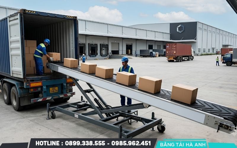 Kiểm soát tốc độ vận chuyển và tải trọng của hàng hóa