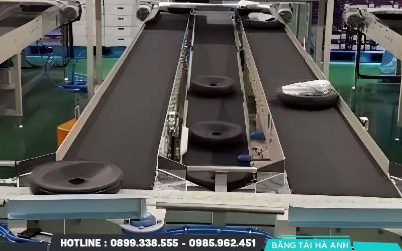 Bổ sung cảm biến giám sát và thiết bị an toàn cho dây chuyền băng tải