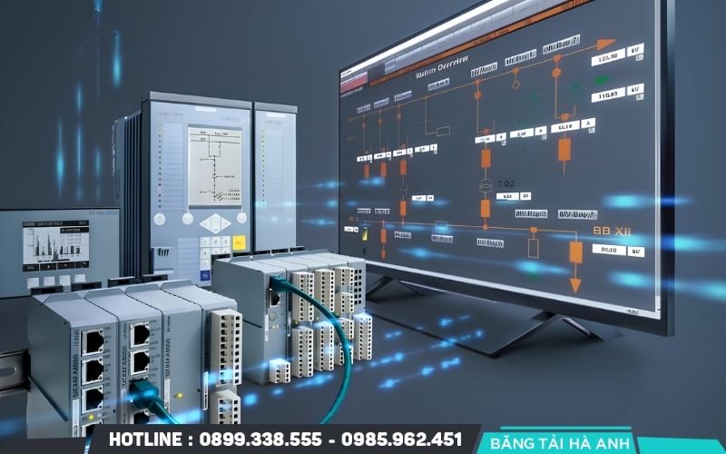 Đồng bộ master–slave bằng servo hoặc hệ truyền động phù hợp