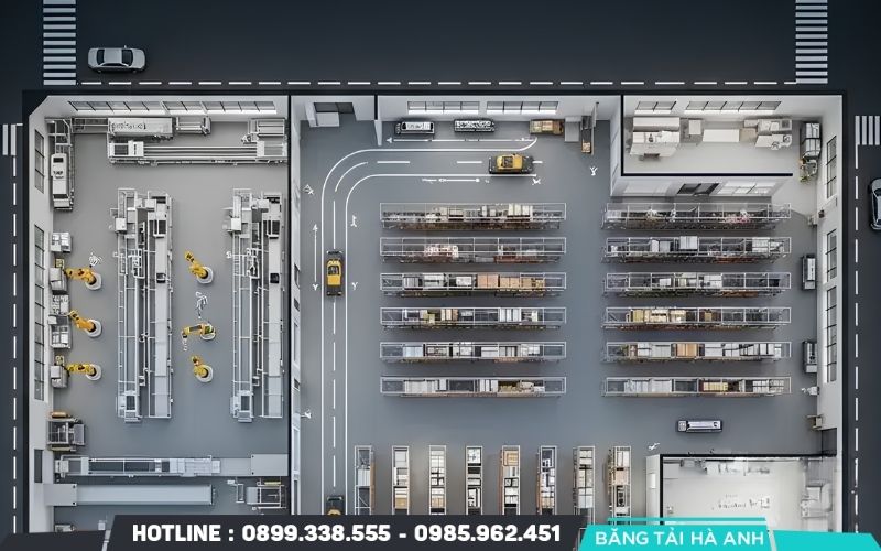 Khảo sát mặt bằng và thu thập dữ liệu sản xuất