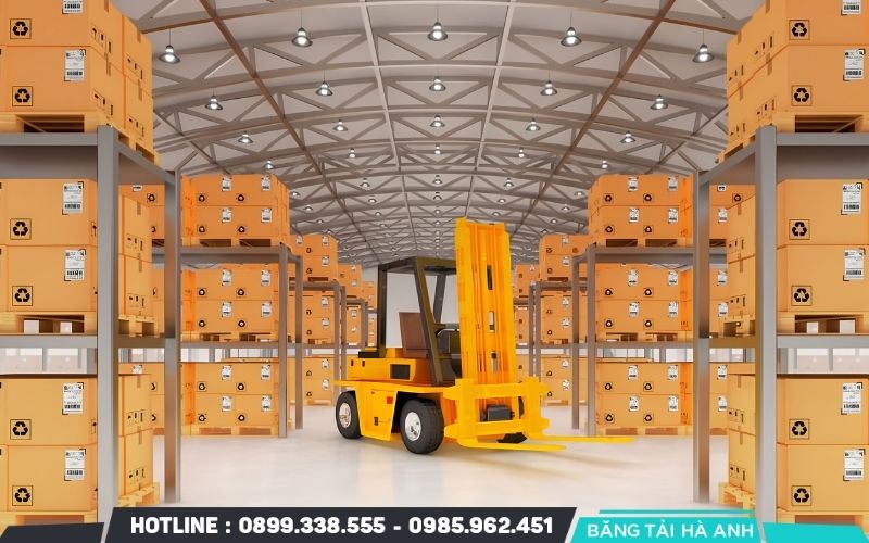 Thiết kế luồng di chuyển nguyên vật liệu cần tách biệt hợp lý giữa tuyến vận chuyển và lối đi của người lao động