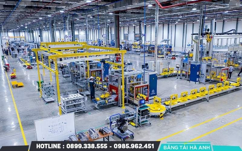 Tần suất vận chuyển và sản lượng sản xuất ảnh hưởng trực tiếp đến lưu lượng vật liệu trên từng tuyến