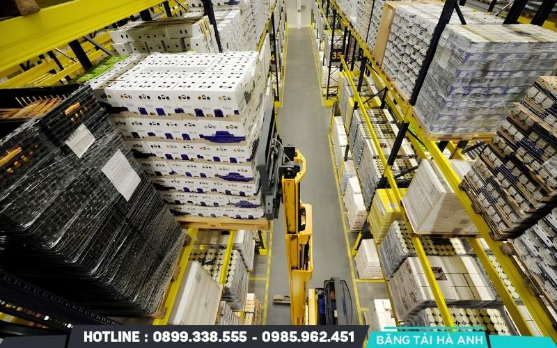 Luồng di chuyển nguyên vật liệu cần bám sát trình tự của quy trình sản xuất